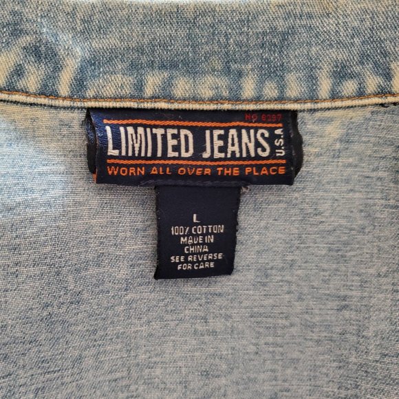 DENIM VEST - Limited Jeans USA - Picture 4 of 5